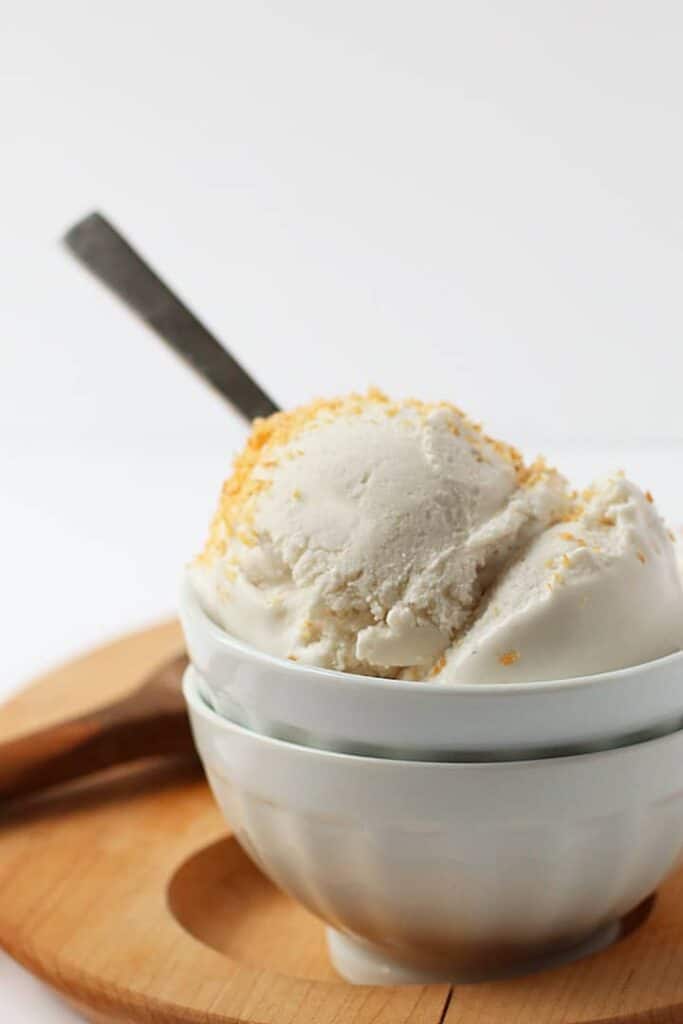 4. Creamy Coconut Milk Ice Cream 