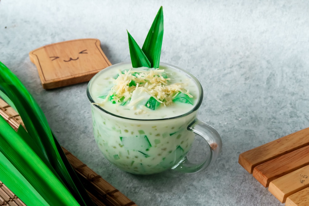 Buko Pandan Kelapa Muda Filipino Coconut Pandan Desert