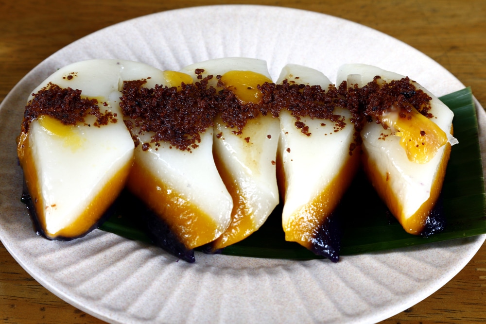 Photo Of Slices Of Filipino Dessert Or Snack Food Called