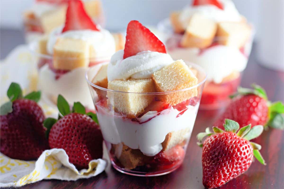 13. Strawberry Shortcake Cups: 