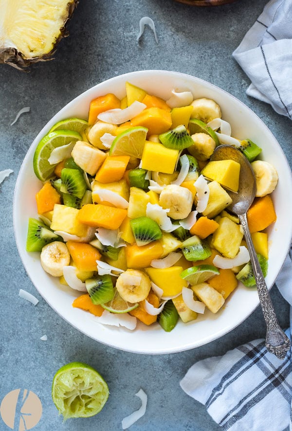 12. Mango Dessert Recipes: Fruit Salad