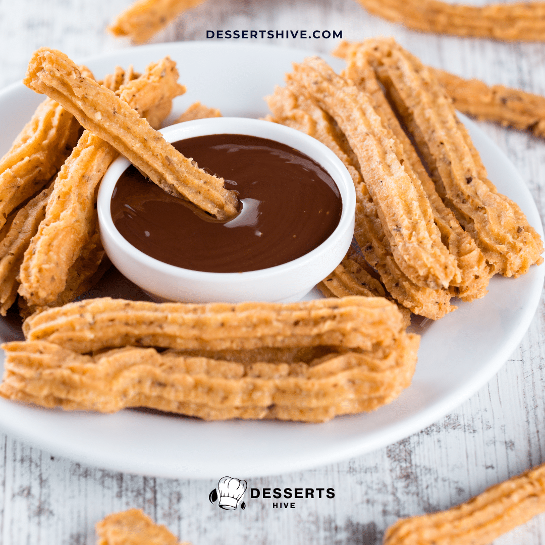 Churros with Chocolate Sauce