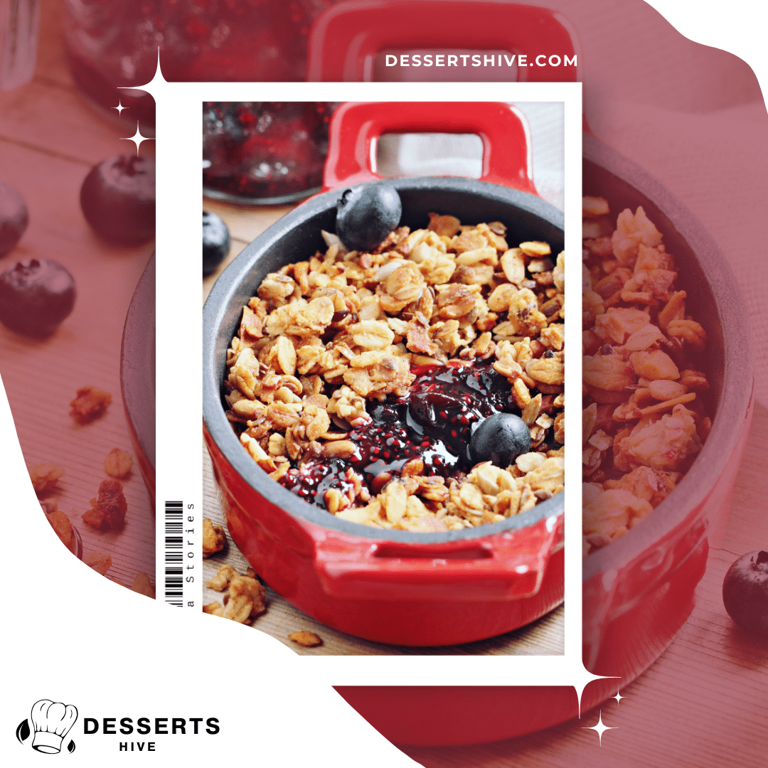 Easy Blueberry Crisp