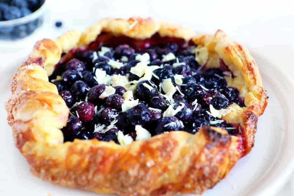 Galette with Berry Puff Pastry