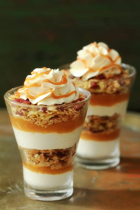 apple Trifle parfaits