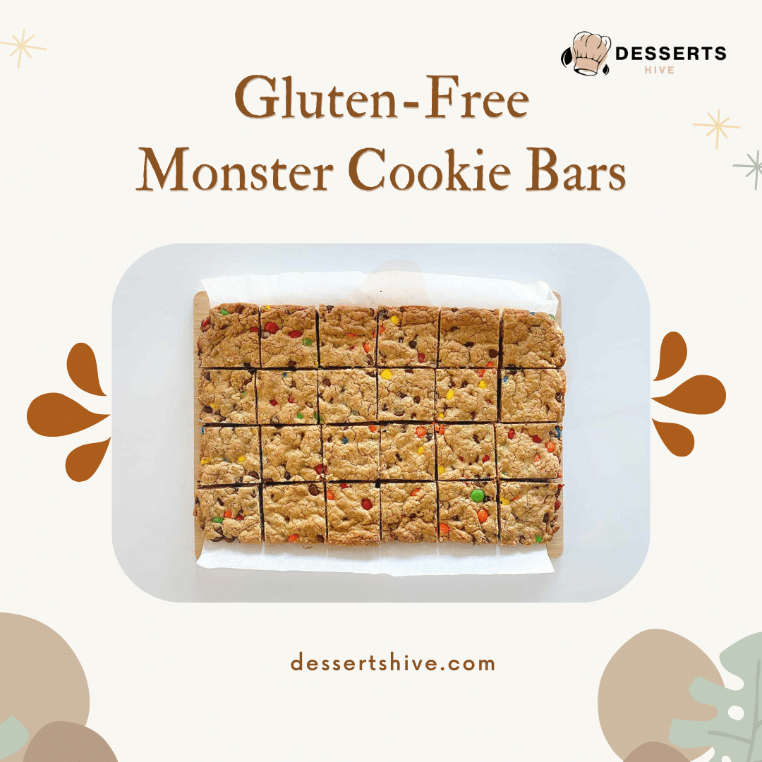 Gluten Free Monster Cookie Bars