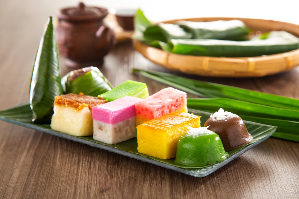 Malaysia Popular Assorted Sweet Dessert Or Simply Known As Kuih