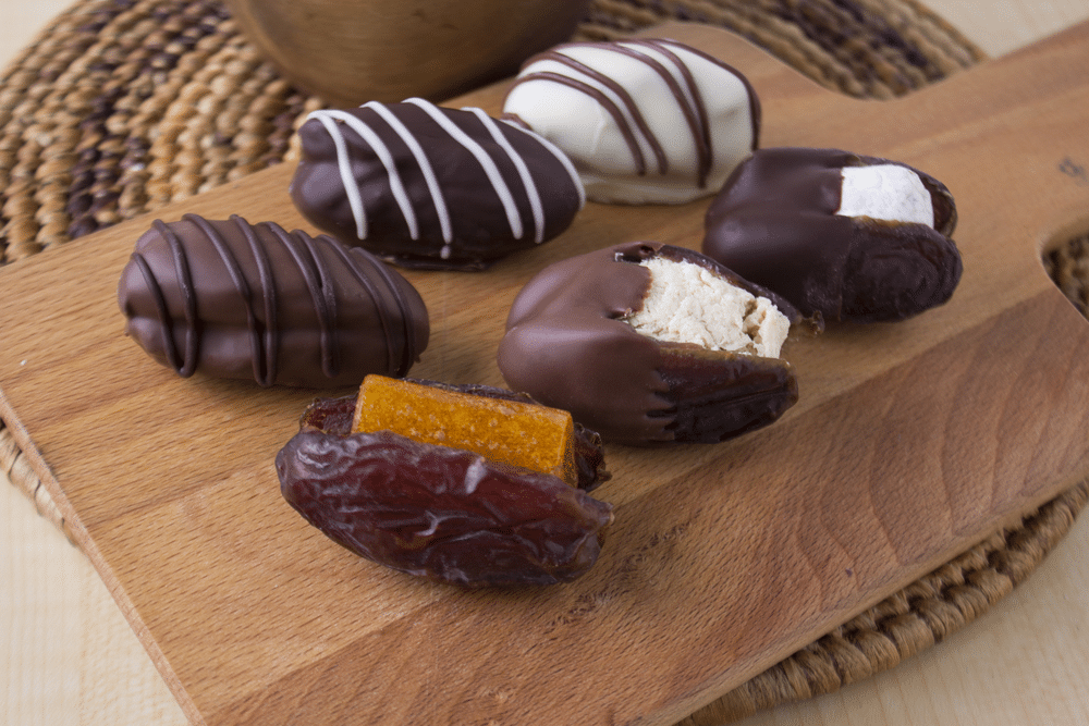 Chocolate Covered Pitted Dates