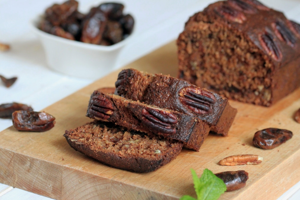 Date Bread with dates and nuts