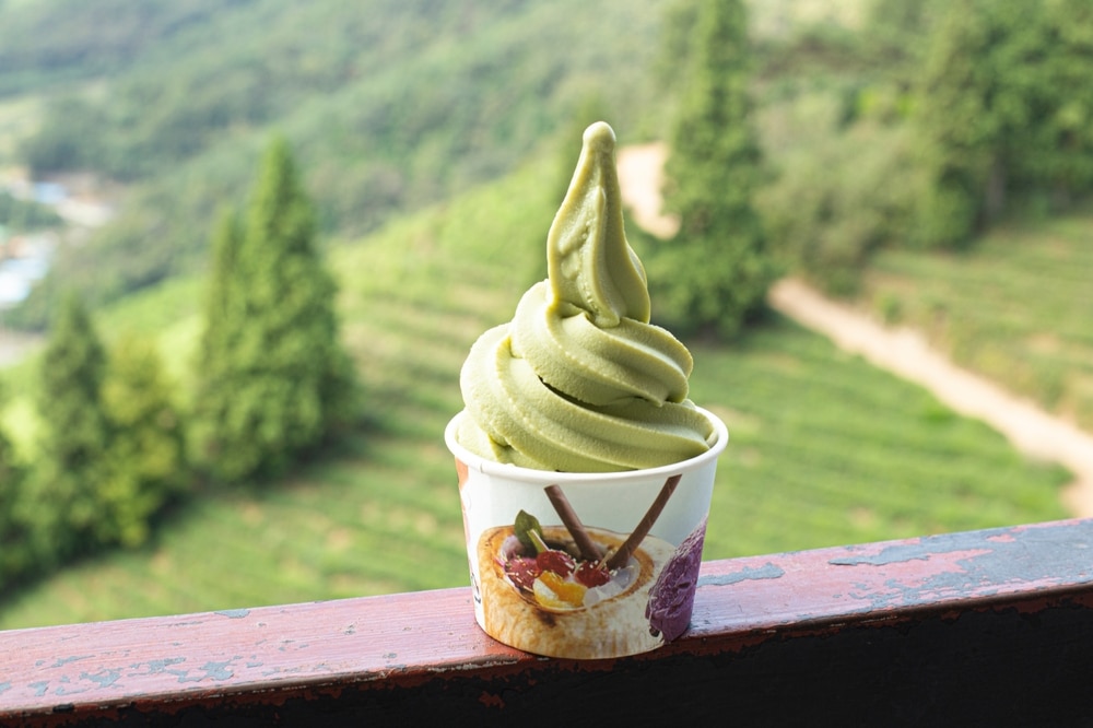 Green Tea (matcha) Ice Cream Soft Cream