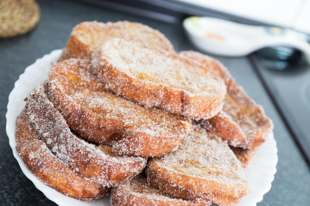 Homemade Torrijas Or Also French Toast In Spain Typical During